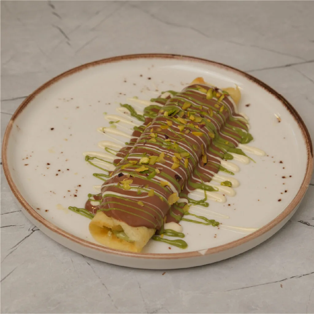 Pistachio Crepe